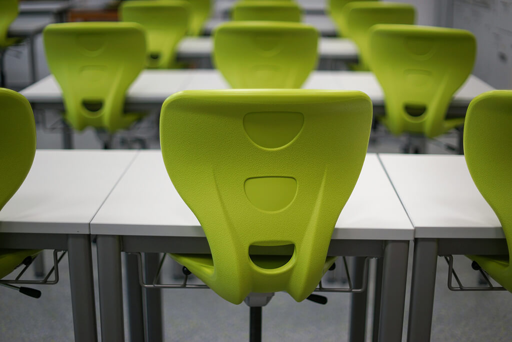 Modern classroom furniture